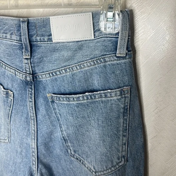 PISTOLA Presley Distressed Rock or Bust Jeans SIZE 25 - Picture 10 of 11
